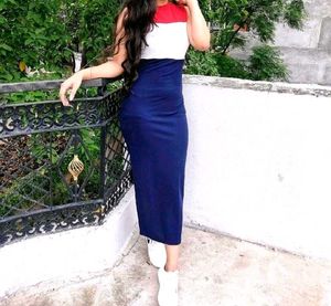 Color Block Bodycon Dress