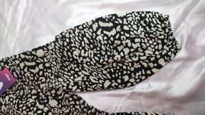 Midi Zebra Print Dress