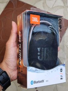 JBL Clip 4 – Portable Bluetooth Speaker (Black)