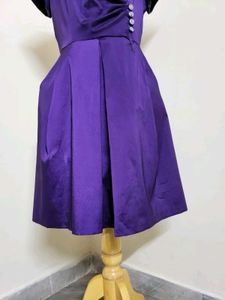 Elegant Purple Dress