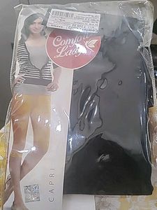 Comfort Lady Capri Leggings - Black