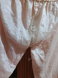 Peach Embroidered Kurti Pant Set
