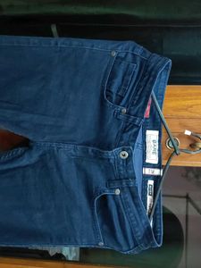 Navy Blue Colour Jeans For Women