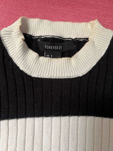 Striped Knit Top