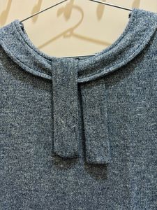 Grey Shimmery Sleeveless Top