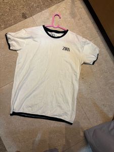 Zara  Ringer Tee - Classic &amp; Trendy