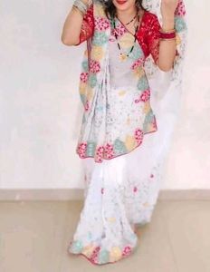 Pink White Combination