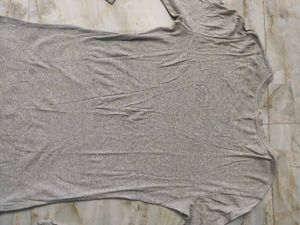 Gray Long Sleeve T-Shirt