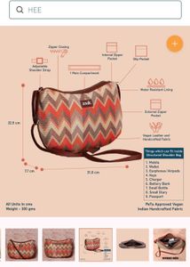 New Zouk Structured Shoulder Bag