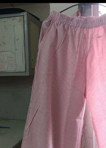 Pinterest White And Pink Trouser