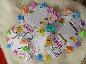 4Cute Hair Clips &amp; 1  clutcher