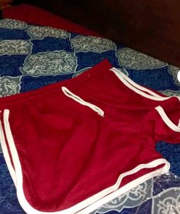 Cute Two-Tone Shorts