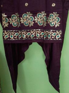 Elegant Purple Salwar Suit💜 New
