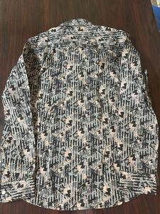 UCB —Abstract Print Button-Down Shirt