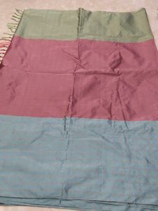 Silk Saree Triple Colour