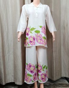 Printed Rayon Co-ord Set For Women