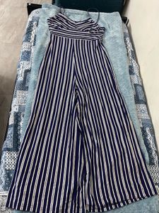 Striped Jumpsuit