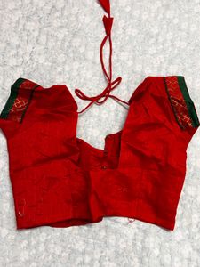 Red Blouse | Saari Blowse