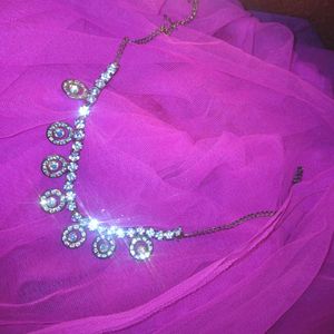 GlamStone Crystal Choker Combo – Set of 2