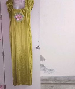 Green Colour Nighty/nightwear