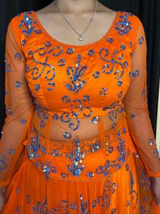 Net Lehenga Choli