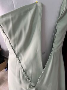 Elegant One-Shoulder Gown