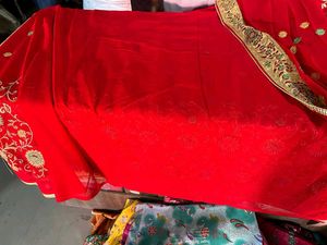 Heavy Work Georgette Saree