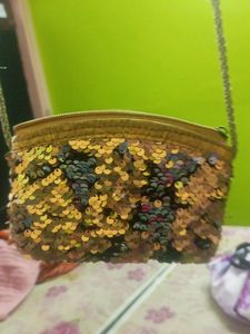 Mini Sequence Sling Bag