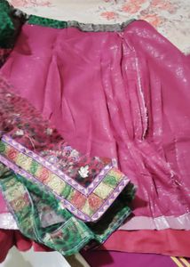 Beautiful Ready Made Net Saree 👌👌