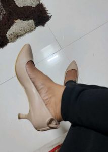 Classy Nude  Heel Pumps