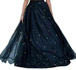 New Black Lehenga &amp; Pink Blouse