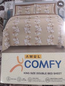 Amul King Size Bedsheet On Very High Discount