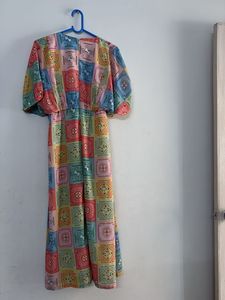 Colorful  jam suit Dress - Mirror Detail