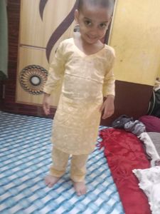 Subtle Yellow Printed Salwar Suit