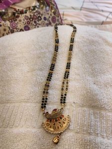 Elegant Mangalsutra 1gm Gold.