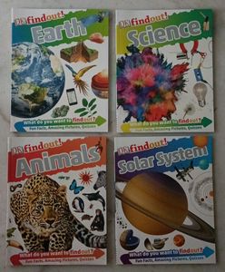 Set Of 4 Knowledge Books