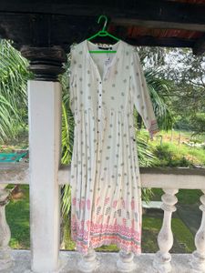 Elegant Zara Printed Maxi Dress