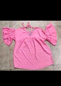 💓Ruffle Sleeves Top💓 By Lee Cooper