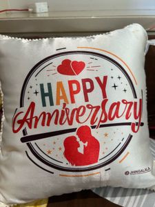 Anniversary Cushion Pillow+ Cover