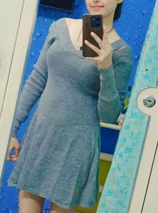Woolen Mini Dress Used Only 2 Times