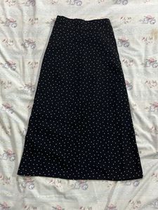 Polka Dot Midi Skirt
