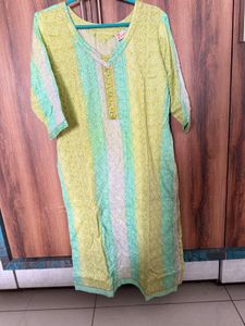 Bandhani Print Kurta Set with duppatta