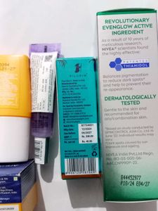 Mini Facewash Serums Moisturizer &amp; Sunscreen Combo