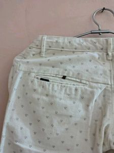 Patterned Casual Pants