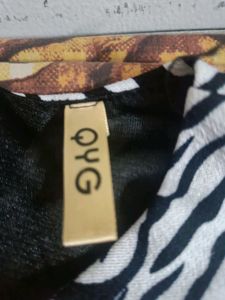 Zebra Print Dress
