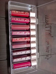 Cute Mini Liquid Lipstick 💄 Set Of 9 Pcs Box
