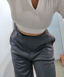 Grey Rapid Dry Gym Pants