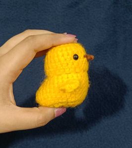 🐥 Crocheted Yellow Baby Chick