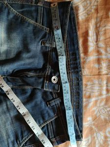 Pink Floral Top + Guess Premium Blue Jeans Combo