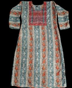 Set of 5 Combo Embroidered Kurtis